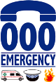 देश से आपातकालीन टेलीफोन नंबरों की सूची