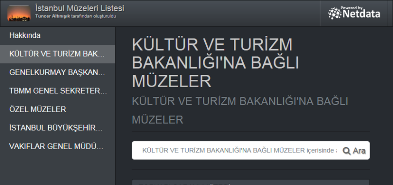 KÜLTÜR VE TURİZM BAKANLIĞI