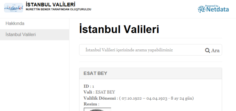 İstanbul Valileri