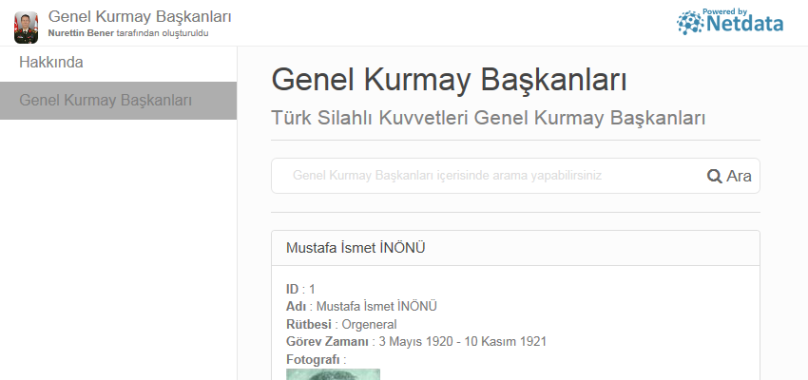 Genel Kurmay Başkanları