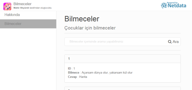 Bilmeceler