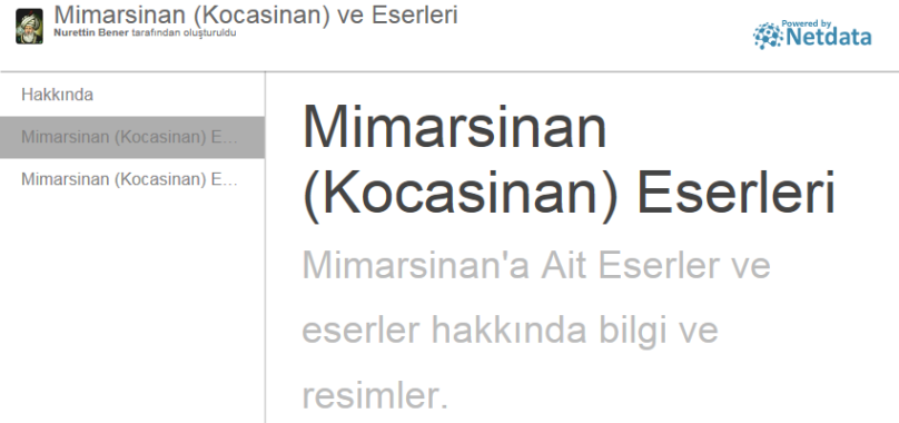 Mimarsinan (Kocasinan) Eserleri