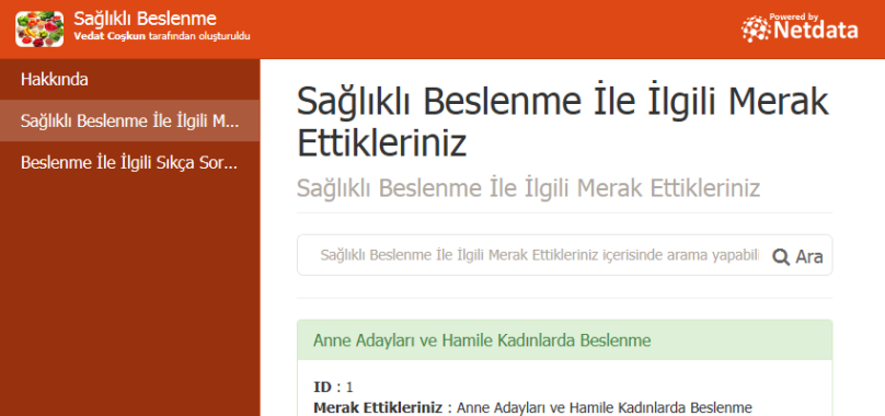 Sağlıklı Beslenme İle İlgili Merak Ettikleriniz - XML