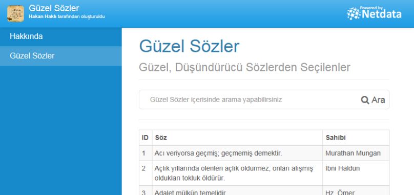 Güzel Sözler